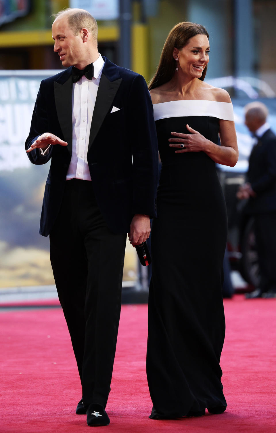 Prince William and Kate Middleton at the London premiere of “Top Gun: Maverick.” - Credit: MEGA