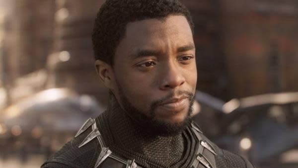 Chadwick Boseman en Pantera Negra (Fuente: Marvel)