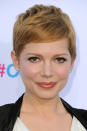 Michelle Williams is a trendsetter, says Oscar. "[She] made the pixie cut cool again, with other celebrities such as Anne Hathaway, Emma Watson and now Jennifer Lawrence following suit. This look is best suited to people with small features and a strong jawline," he says. <b>Related:</b> 12 reasons we love Jennifer Lawrence