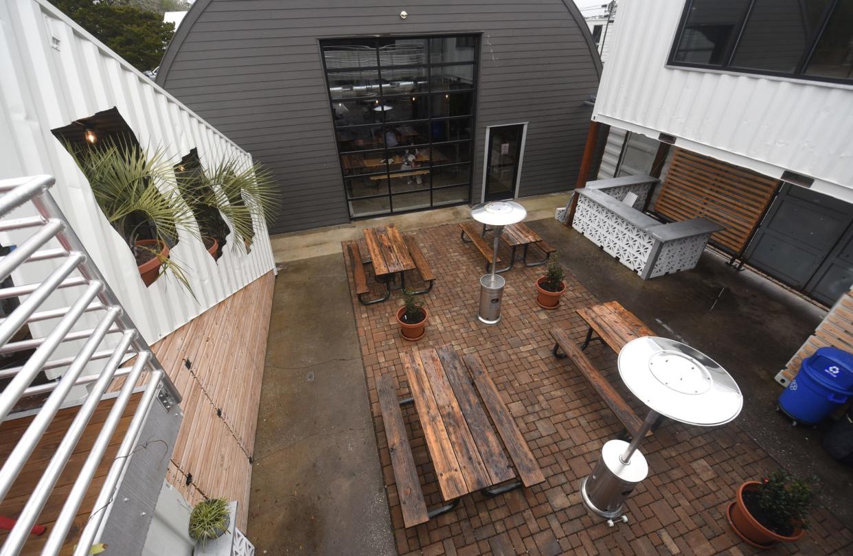 The Outpost in Wilmington's Cargo District is home to Alcove Beer Garden and more at South 16th and Queen streets. STARNEWS FILE PHOTO