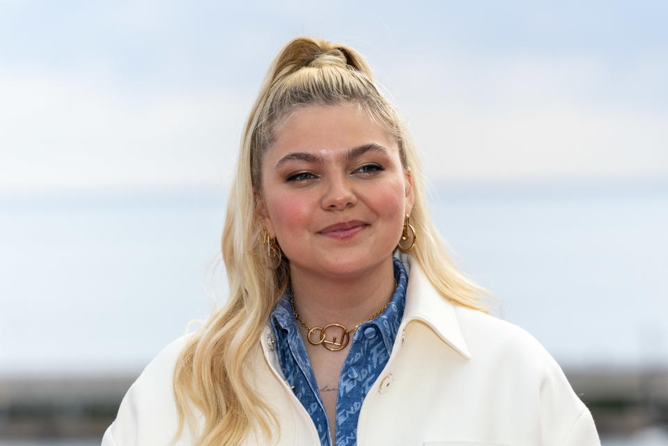 CANNES, FRANCE - APRIL 03: Louane Emera attends the 