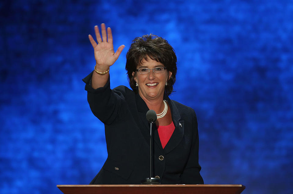  Indiana Congressional candidate Jackie Walorski speaks during the Republican National Convention.
