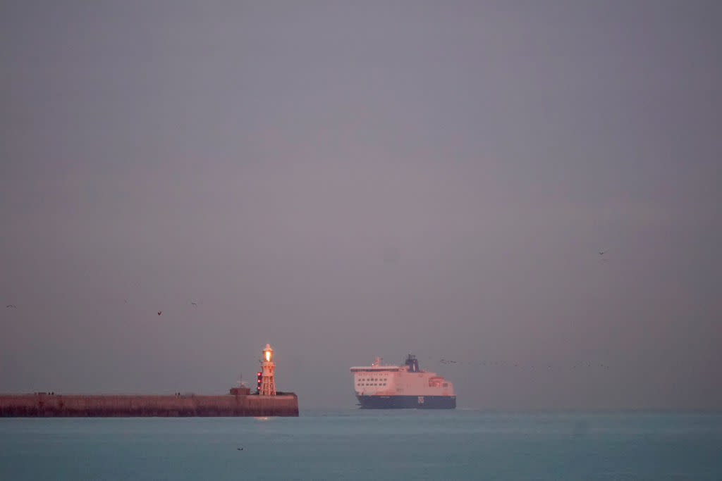 <em>A Government department has spent more than £100 million on ferries to ease potential problems in the event of a no-deal Brexit (Picture: Getty)</em>