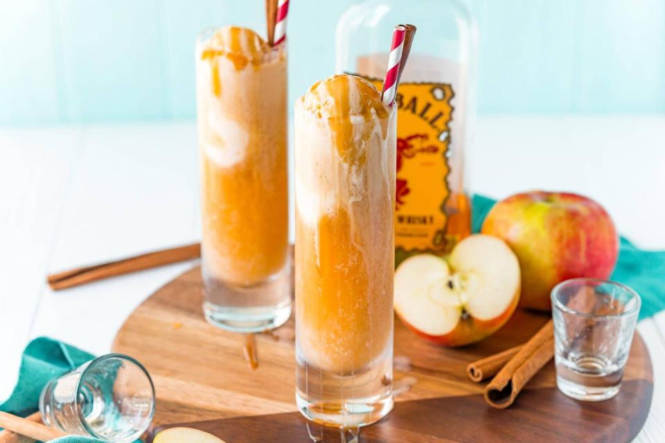 Fireball Apple Cider Float