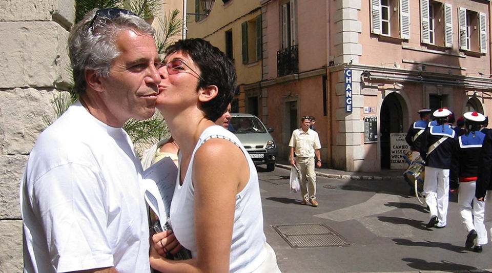 Jeffrey Epstein y Ghislaine Maxwell.