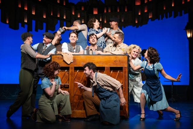 The cast of "An American in Paris" includes several Broadway veterans who create a superb evening of theater.