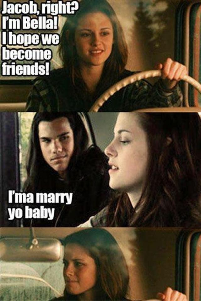 Twilight' Turns 10: 12 Biting Memes, From Shirtless Jacob Jokes to Robot  Renesmee Ridicule (Photos)