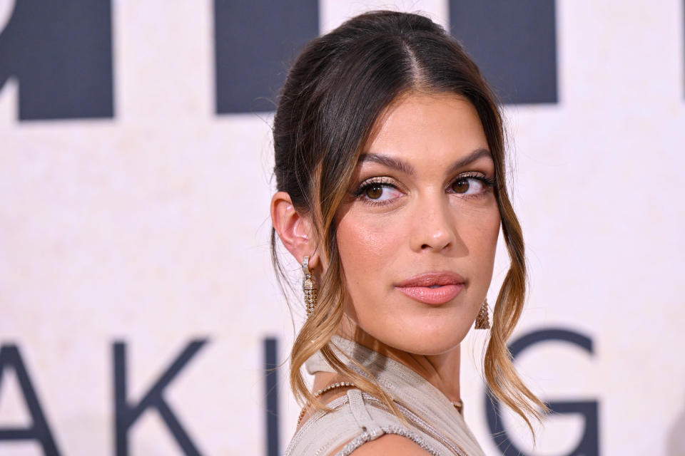 CAP D'ANTIBES, FRANCE - MAY 26: Iris Mittenaere  attending amfAR Gala Cannes 2022 at Hotel du Cap-Eden-Roc on May 26, 2022 in Cap d'Antibes, France. (Photo by Stephane Cardinale - Corbis/Corbis via Getty Images)