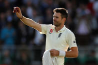 <p>James Anderson celebrates the wicket of West Indies’ Kraigg Brathwaite and his 500th test wicket <br>STATS<br>500 Wickets<br>128 Matches<br>28042 Balls<br>13788 Runs conceeded<br>Average of 27.74 </p>
