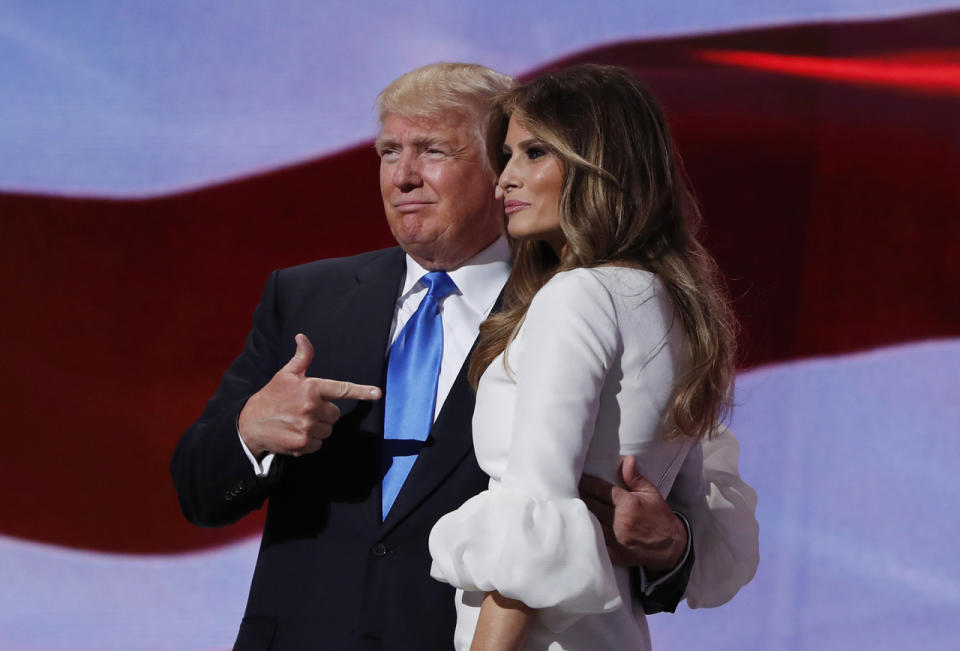 Melania Trump in the convention spotlight