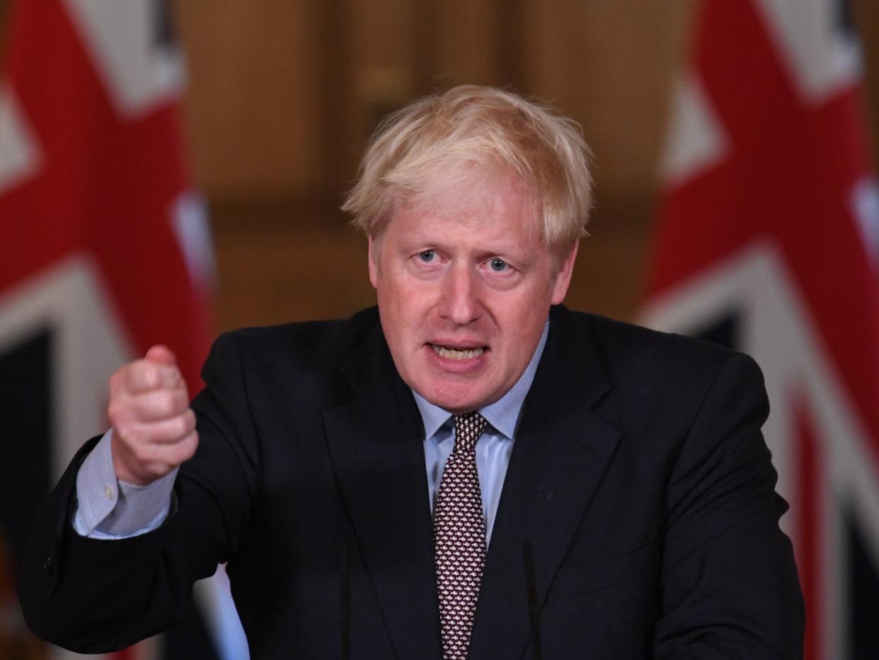 Boris Johnson has been criticised for his handling of the coronavirus pandemic. (Stefan Rousseau/PA)