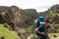 <p>One of Vladimirs favorite canyons in Idaho – Jump Creek Canyon. (Photo: Our Vie / Caters News) </p>