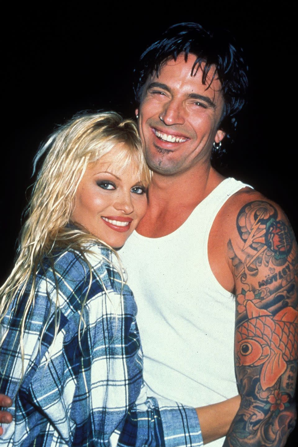 Pamela Anderson and Tommy Lee