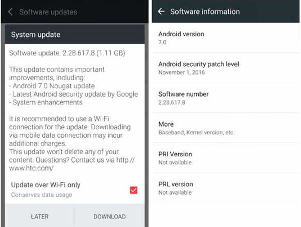 Android 7.1與Android 7.0 最新升級清單