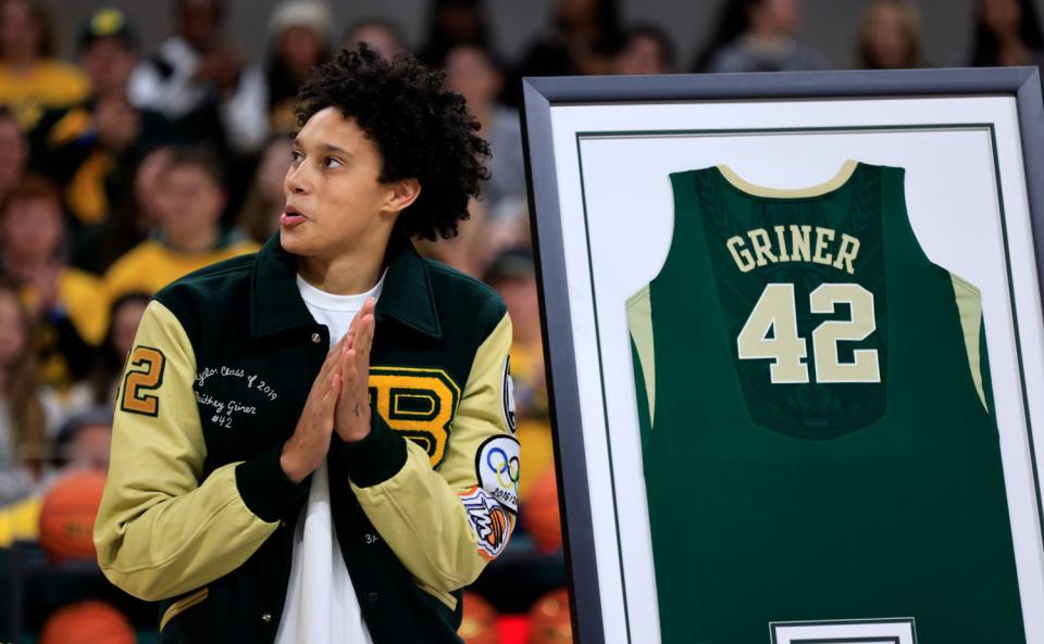 <p> Ron Jenkins/Getty</p> Brittney Griner.