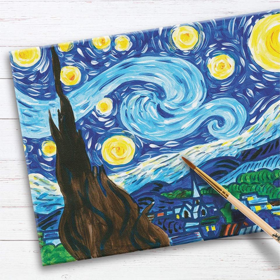 Faber-Castell The Starry Night Pl Paint By Number Museum Series, S$10.90. (Photo: Amazon)