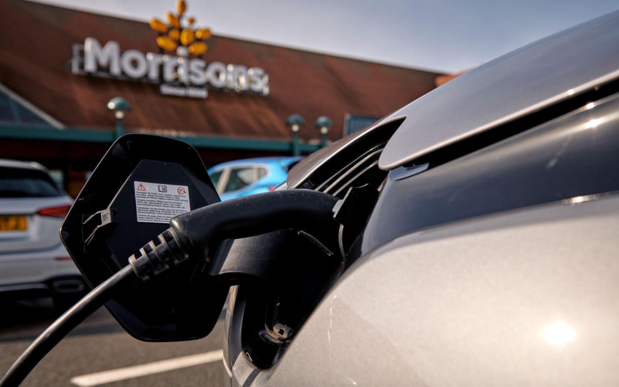 Morrisons largest supermarket network of electric charging points - News Scans