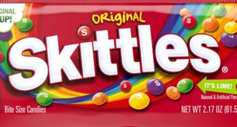 Los Skittles son tóxicos, según una demanda que efectuó una consumidora contra la empresa Mars Inc.