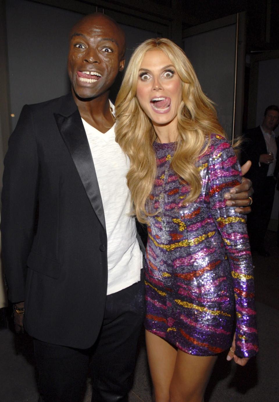 Heidi Klum and Seal