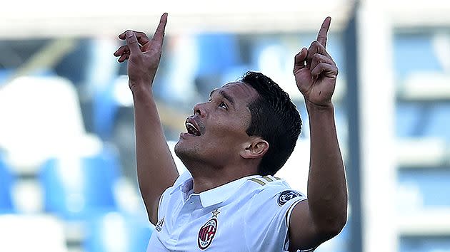 Bacca's contentious goal was the only one in the match. Pic: Getty