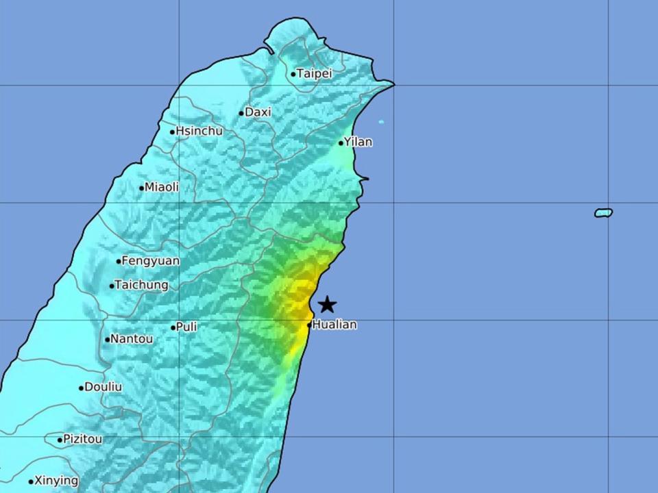 Taiwan earthquake: Major 6.1 magnitude quake triggers landslide and shaking buildings in Taipei