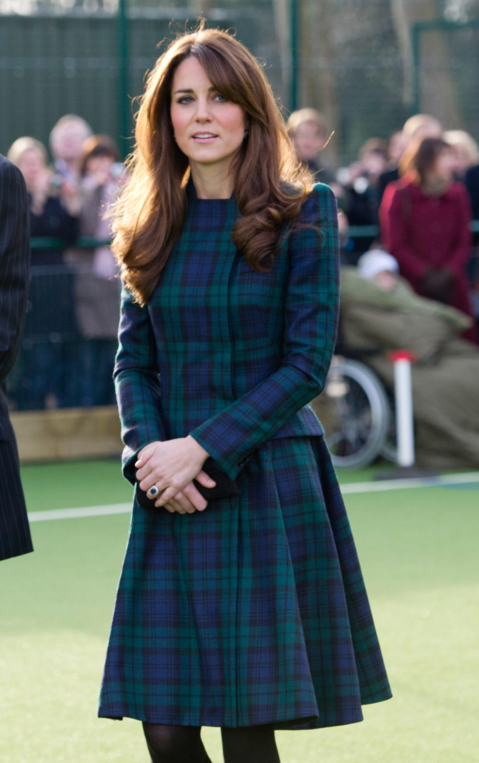 Kate Middleton is a massive fan of tartan. Photo: Getty Images