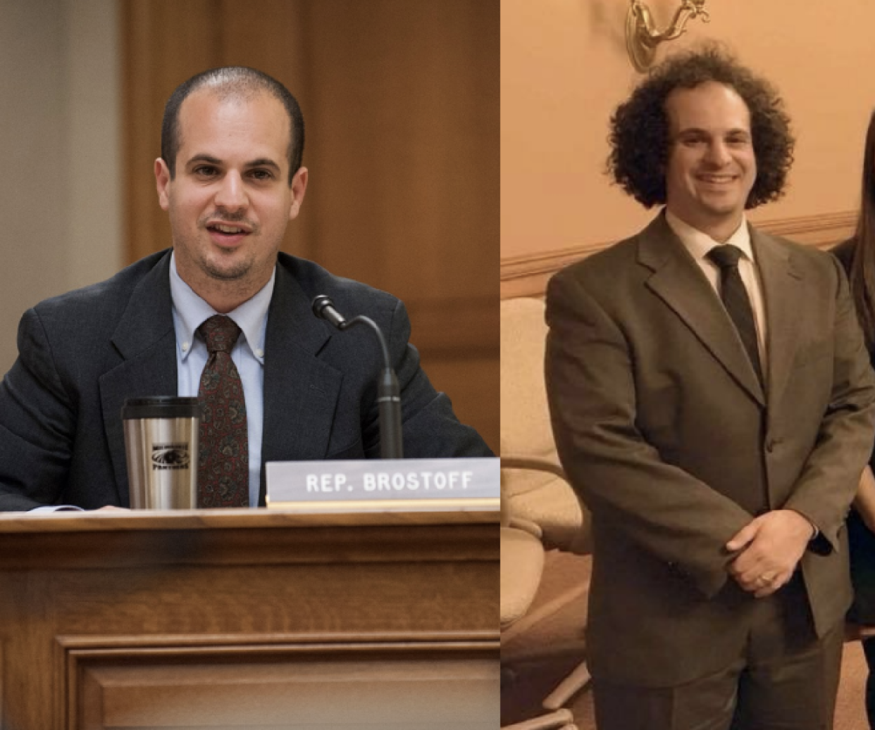 Lawmaker Jonathan Brostoff isn’t cutting his hair until he gets his bill passed. (Photo: Facebook/Rep.Brostoff)
