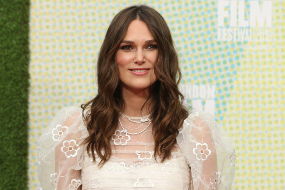 Keira Knightley has revealed her daughter's name, two months after giving birth [Photo: Getty]