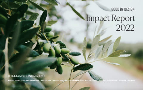 Williams-Sonoma, Inc. Announces New Sustainability Goal To Plant