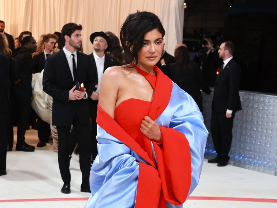 Kylie Jenner attends the 2023 Met Gala.