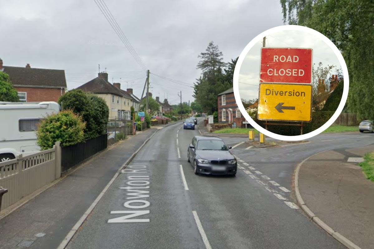 Nowton Road will be closed for three days <i>(Image: Google)</i>