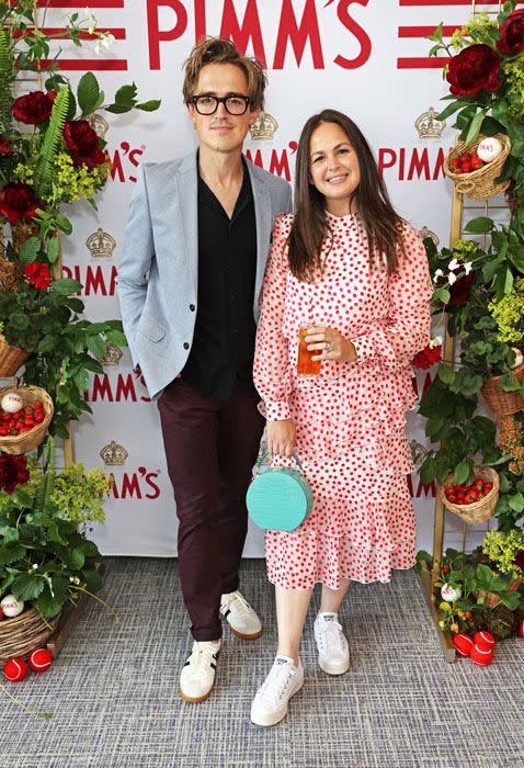 tom-fletcher-and-giovanna-wimbledon