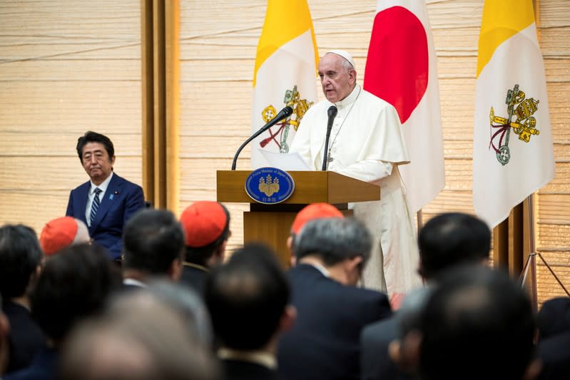 Pope Francis visits Japan