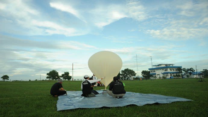 Preparing for flight