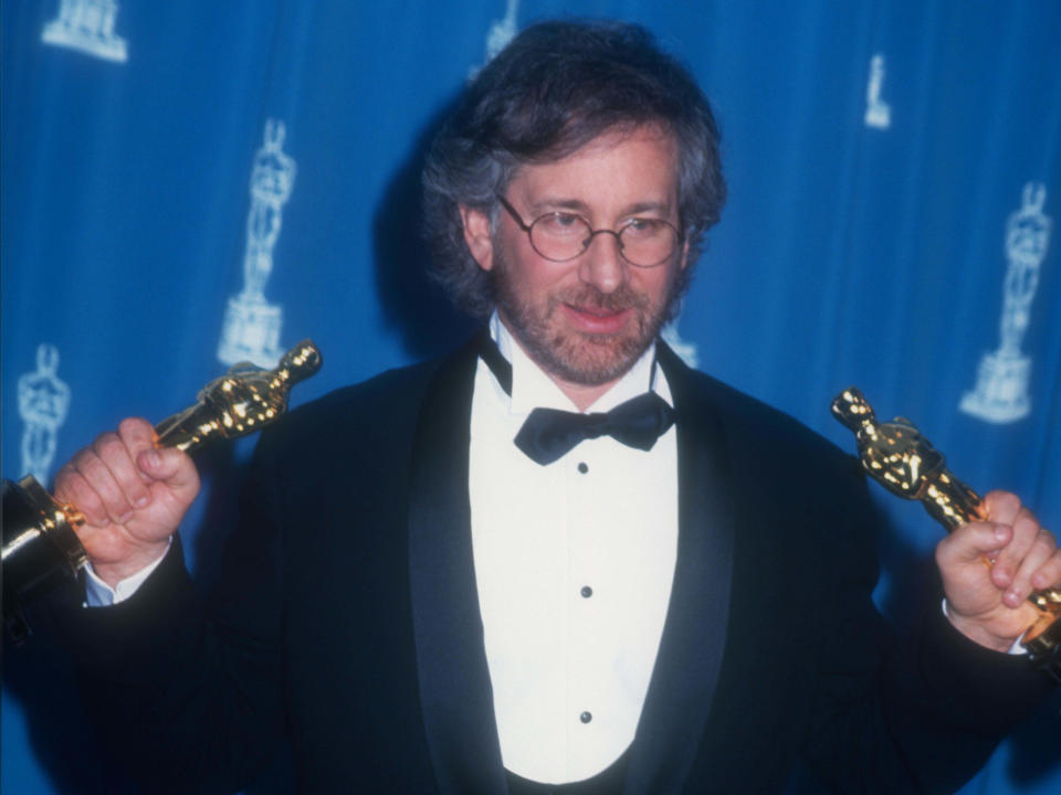 Steven Spielberg was at the height of his career in 1994 having won two Academy Awards for Schindler's List. (Alamy Stock Photo)