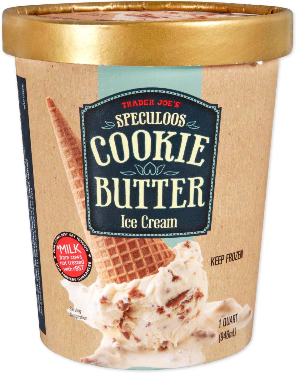 trader joe's speculoos cookie butter ice cream