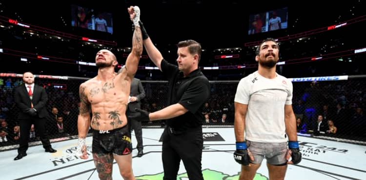 Cub Swanson victorious at UFC on ESPN+ 19