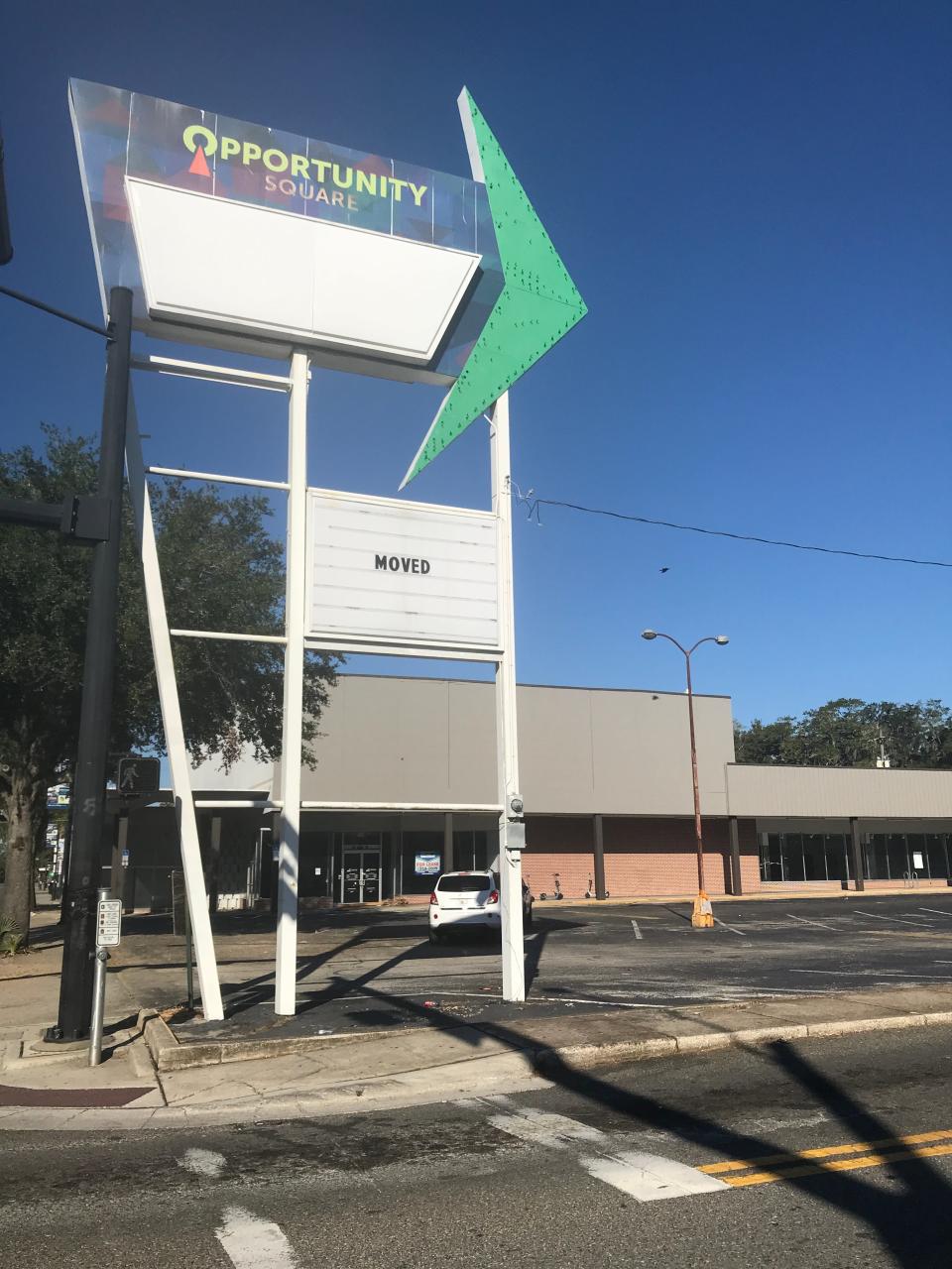 Opportunity Square, at the intersection of University Avenue and Northwest Sixth Street, is one of several strip malls in Gainesville that are ripe for redevelopment.