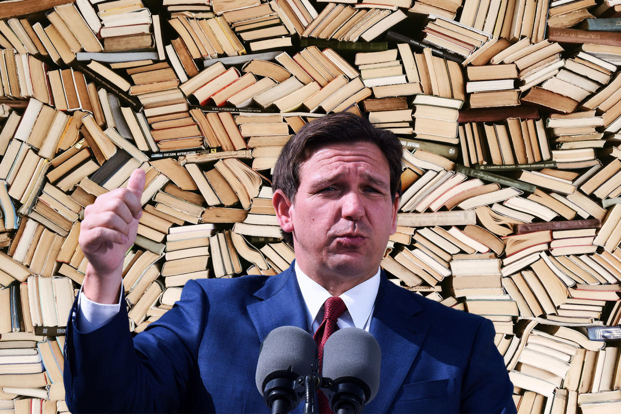 Florida Gov. Ron DeSantis Photo illustration by Salon/Getty Images