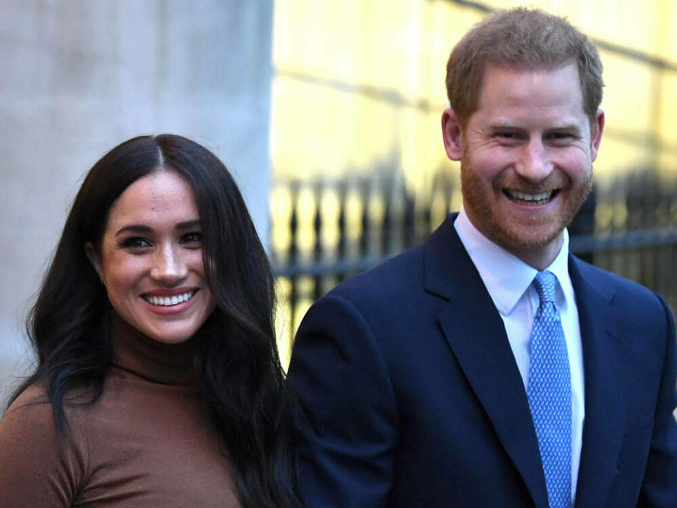 Wollen sich auch weiterhin für Gutes einsetzen: Meghan und Harry (Bild: imago images/i Images)