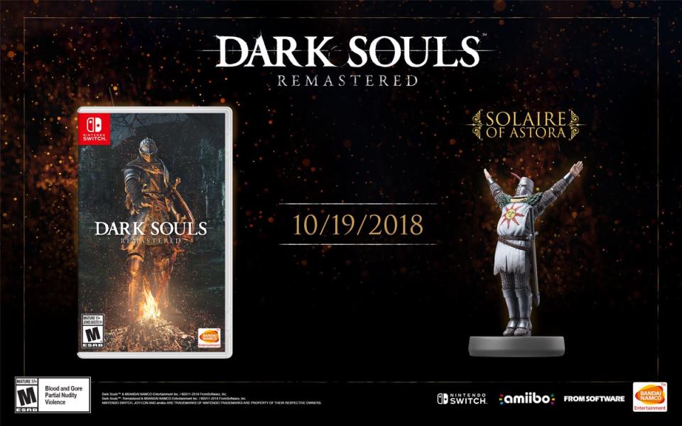 Dark Souls fans have eagerly been awaiting the release of the game on Nintendo