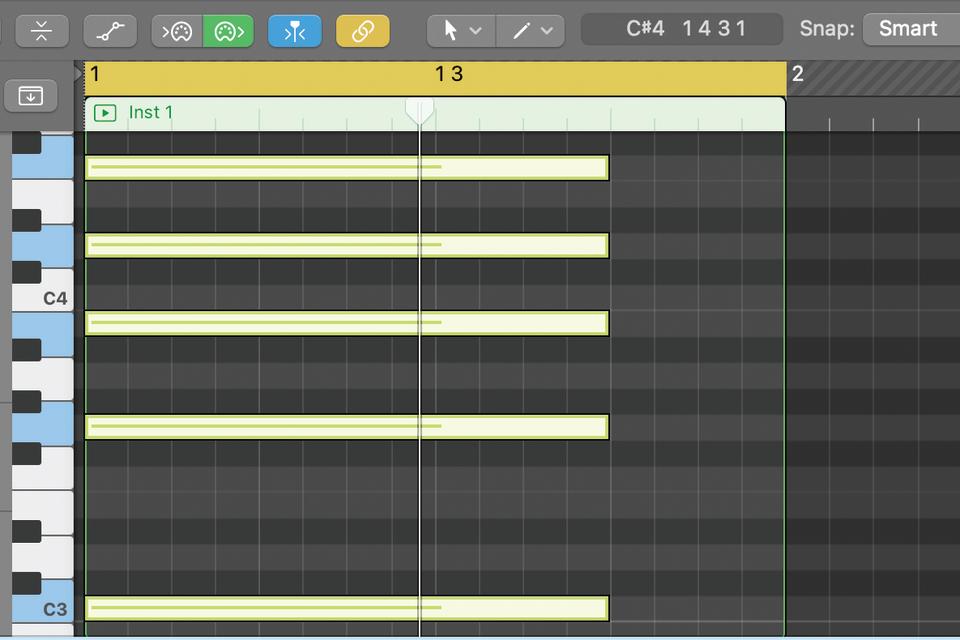 Logic Pro MIDI