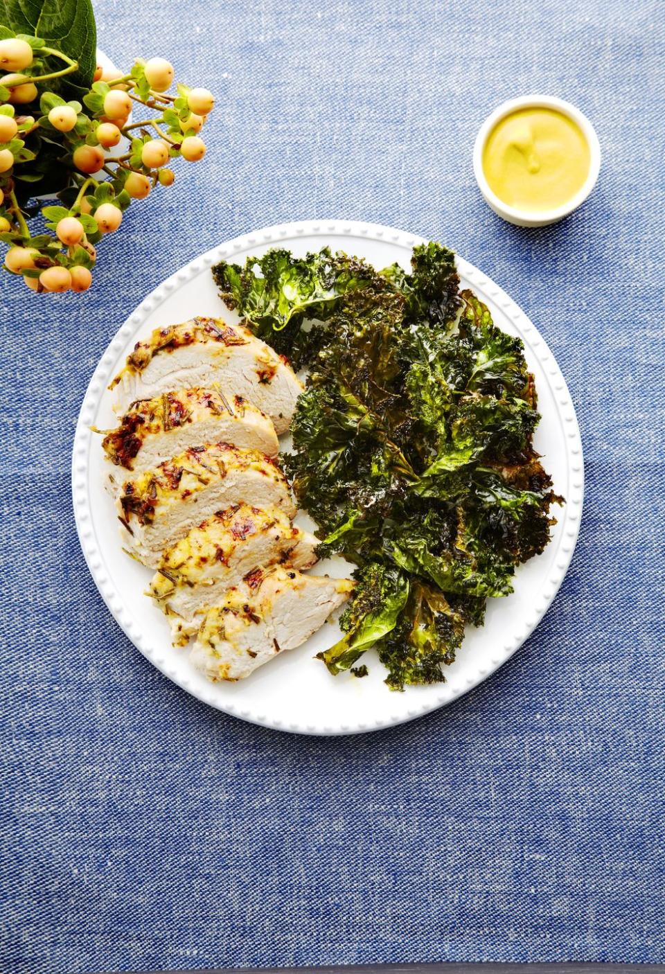 Pork with Crispy Kale