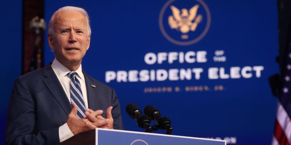 biden office of the president-elect speech