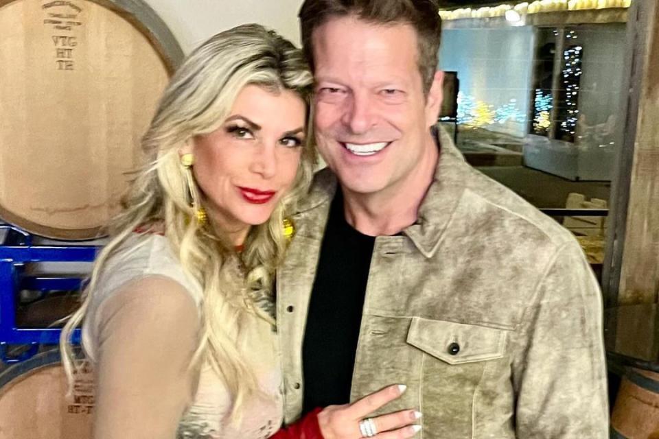 <p> Alexis Bellino/Instagram</p> (L-R) Alexis Bellino and John Janssen.