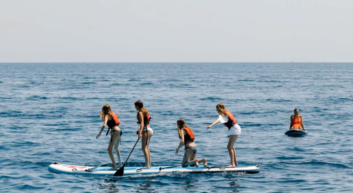 Watersports galore await at this resort on the coast (Peligoni Club)