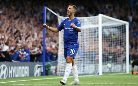 Hazard made an decisive impact from the bench against Arsenal at Stamford Bridge - Credit: ACTION PLUS