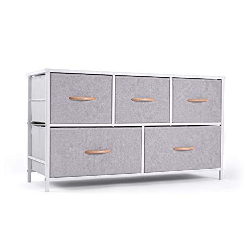 3) Fabric Storage Dresser Tower