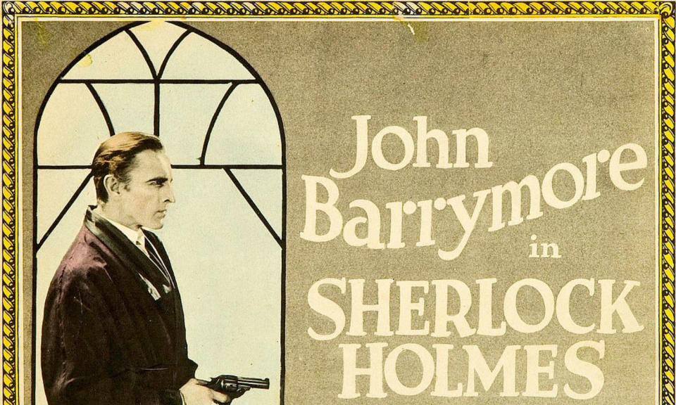 <p>Drew Barrymore’s grandad played Sherlock Holmes in the 1922 silent movie adaption of William Gillette’s 1899 play. For decades the movie was thought lost but was rediscovered in the Mid-1970s. </p>