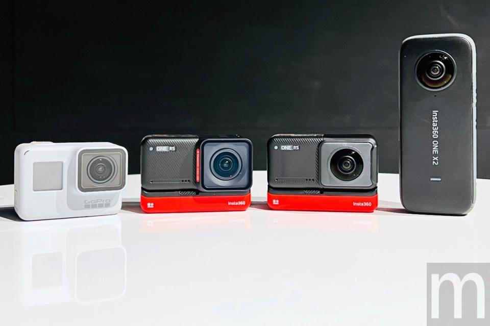 ▲Insta360 ONE RS、Insta360 ONE X2與GoPro要怎麼選擇呢？